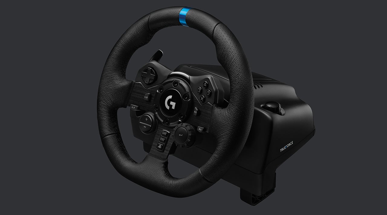 Playseat Alcantara Racing Seat + Logitech G923 Trueforce Sim Racing ...