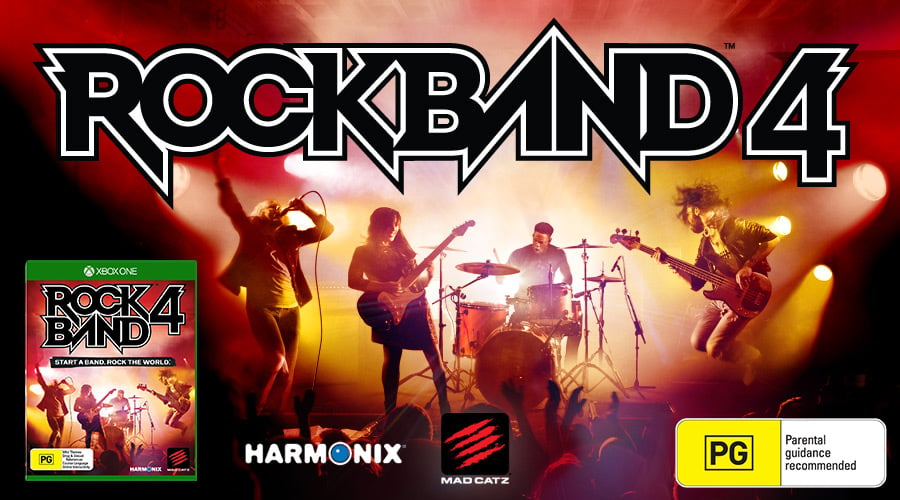 Rock Band 4 with Legacy Game Controller Adapter (Xbox One)