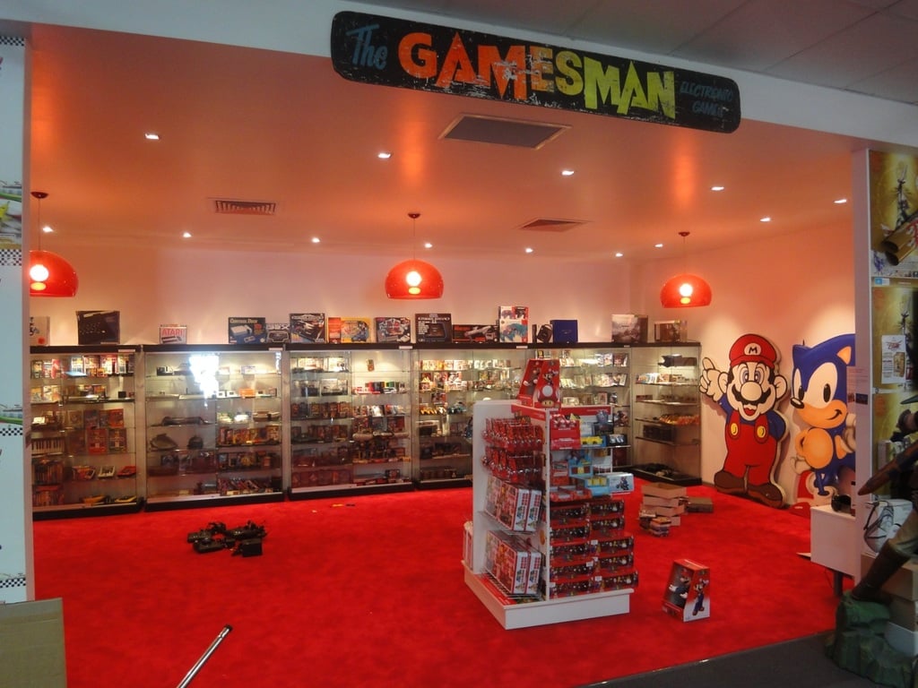 The on sale gamesmen store